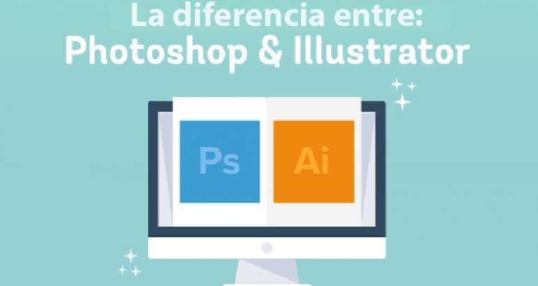 Principales diferencias entre Photoshop e Illustrator
