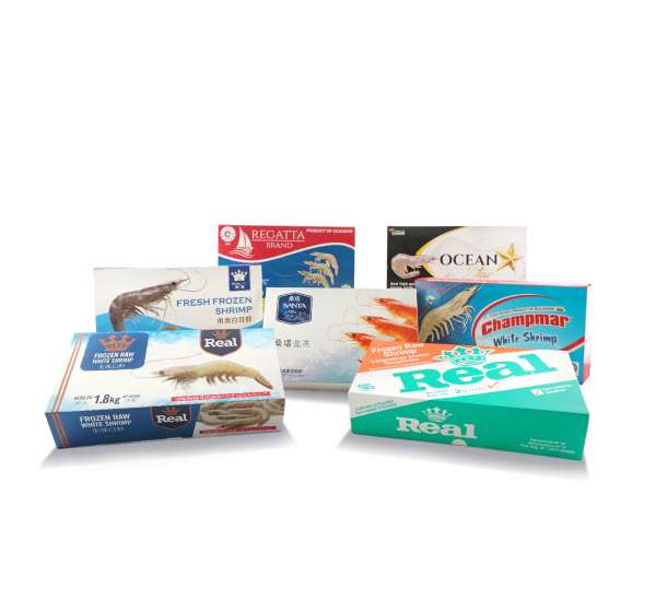 Camaronero empaques y cajas para camarones