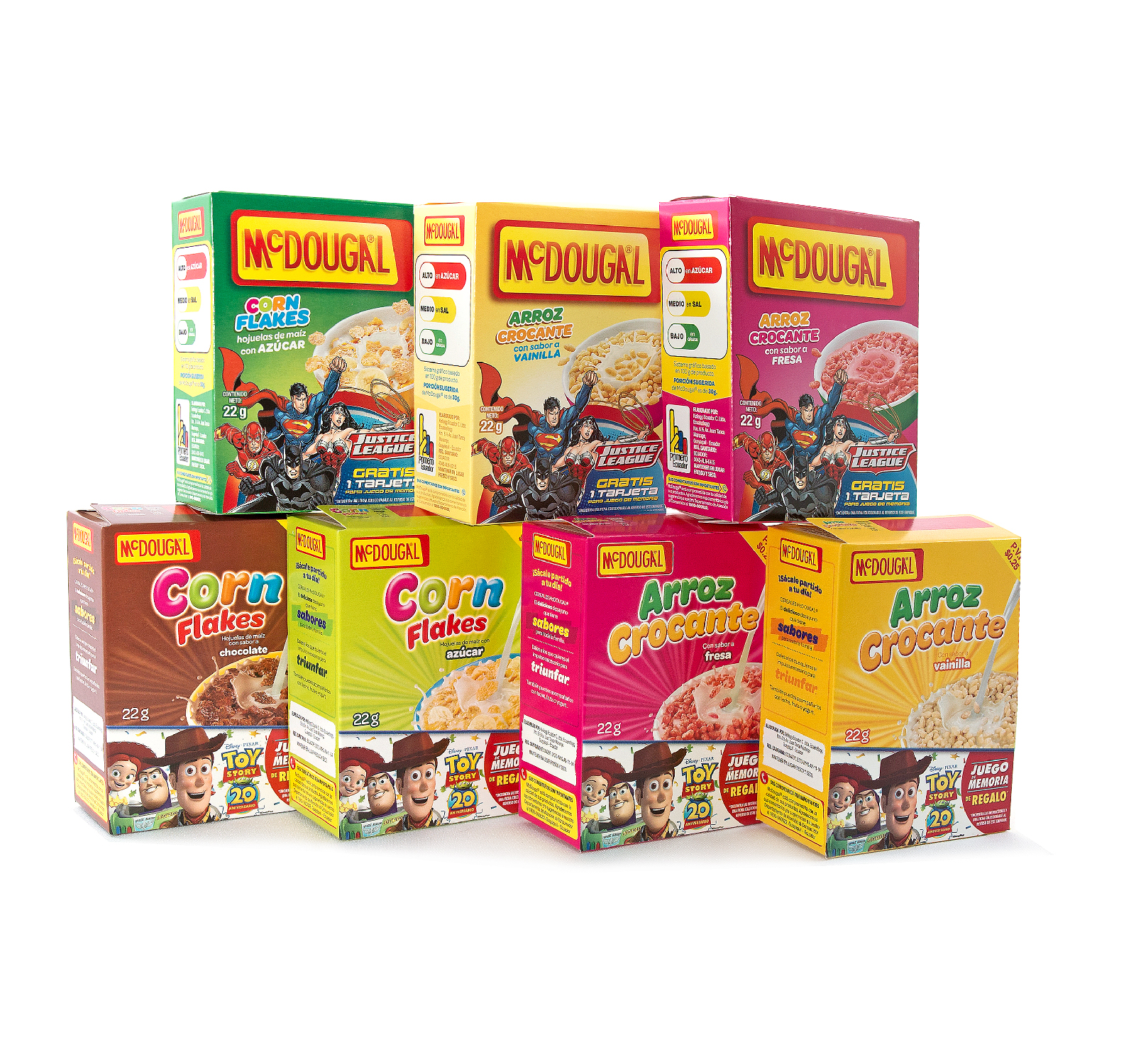 elaboración de cajas de cereal