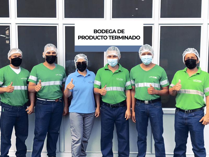 personal Litotec para Bodega de Producto Terminado