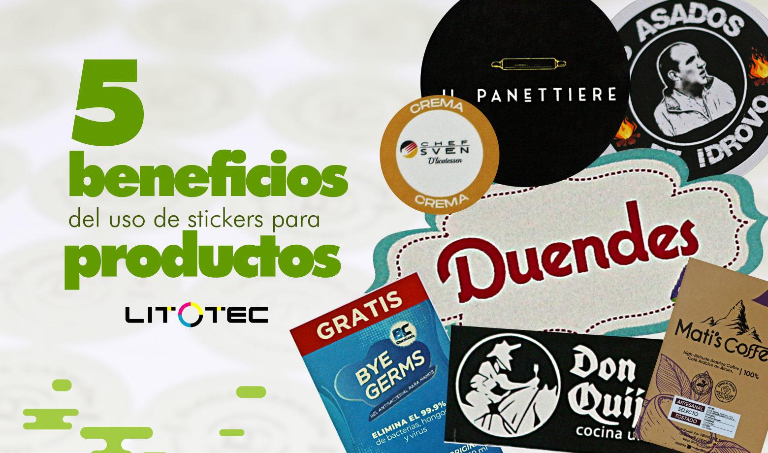 5 beneficios del uso de stickers para productos