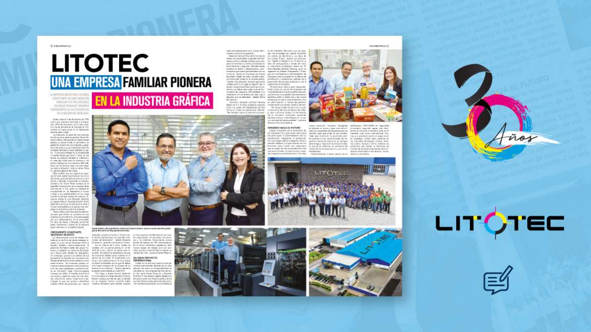 Litotec, una empresa familiar pionera en la industria gráfica