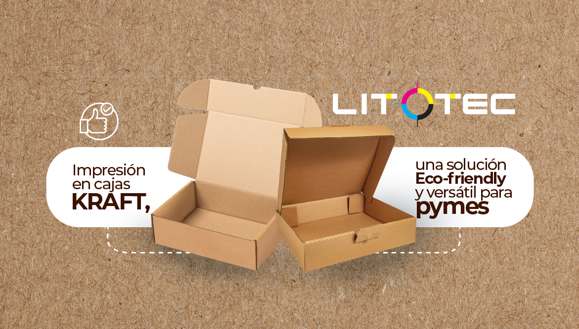 Impresión en cajas Kraft, una solución Eco-friendly y versátil para pymes