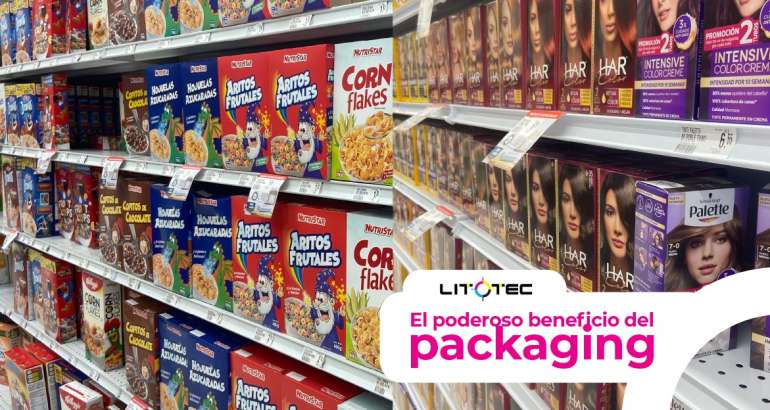 El poderoso beneficio del packaging en las estanterías